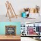 14" Medium Tabletop Display Easel - Beechwood Artist A-Frame Display Stand, Wooden Easel for Painting, Canvas Stand, (Pack of 1) Classrooms Events Photo Picture Sign Holder